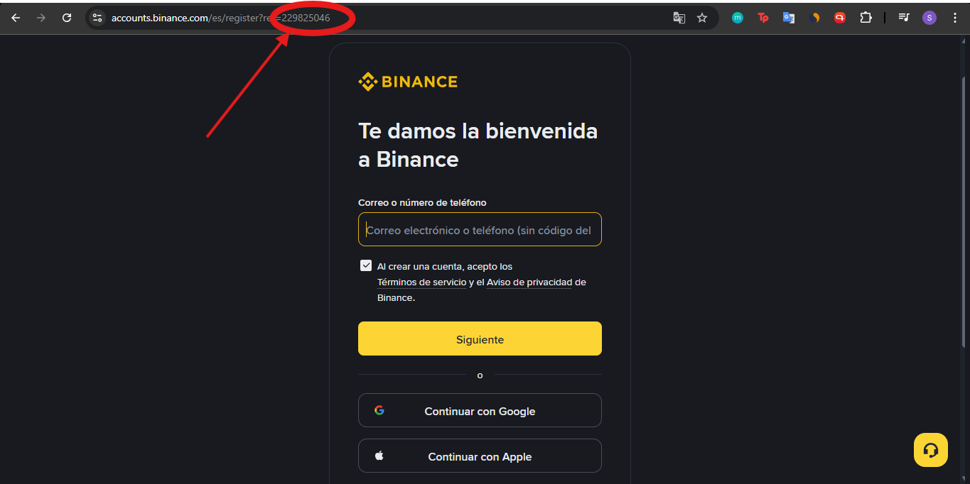 Programa de Afiliados Binance